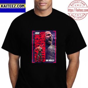 Undisputed AEW World Champion is JonMoxley on AEW Dynamite Vintage T-Shirt
