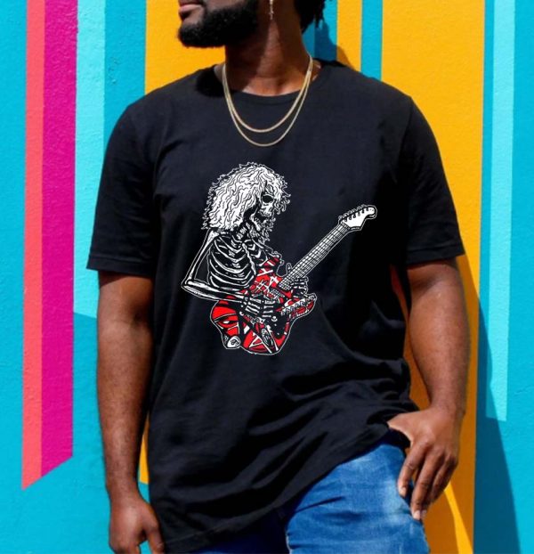 Van Helen Skull Guitar T-shirt