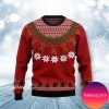 Viking Fa-la-la-la Valhalla-la Sweatshirt Knitted  Christmas Ugly  Sweater