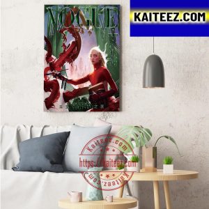 Vogue China Cover By Grimes Art Decor Poster Canvas