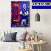 Shaquil Barrett In The NFL Top 100 Players Of 2022 Art Decor Poster Canvas