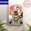 AEW Wrestling Dynamite Control Center All Members Gift Poster Canvas