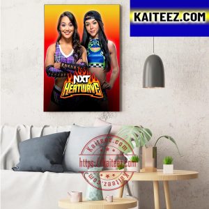 WWE NXT Heatwave Roxanne And Cora Jade Art Decor Poster Canvas