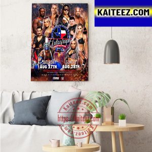 WWE Superstars Fiterman Sports Autograph Show Of Texas ArtDecor Poster Canvas