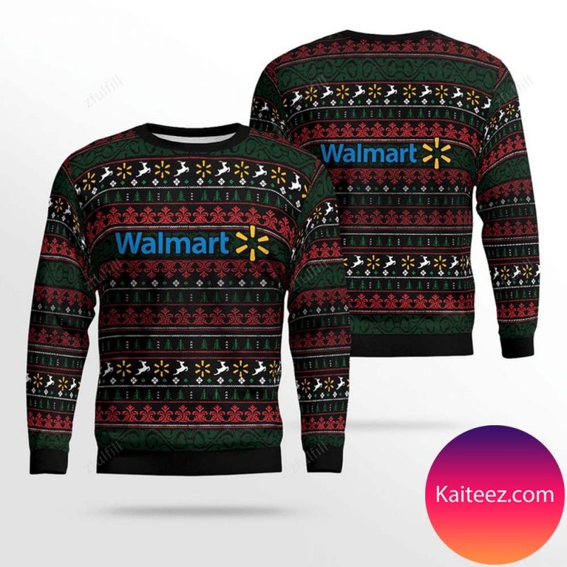 Walmart Logo Christmas Ugly Sweater - Kaiteez