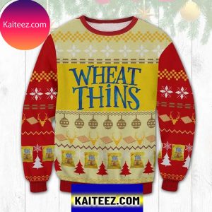 Wheat Thins 3D Christmas Ugly  Sweater