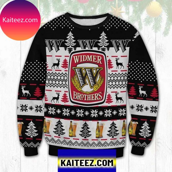 Widmer Brothers Beer 3D Christmas Ugly  Sweater