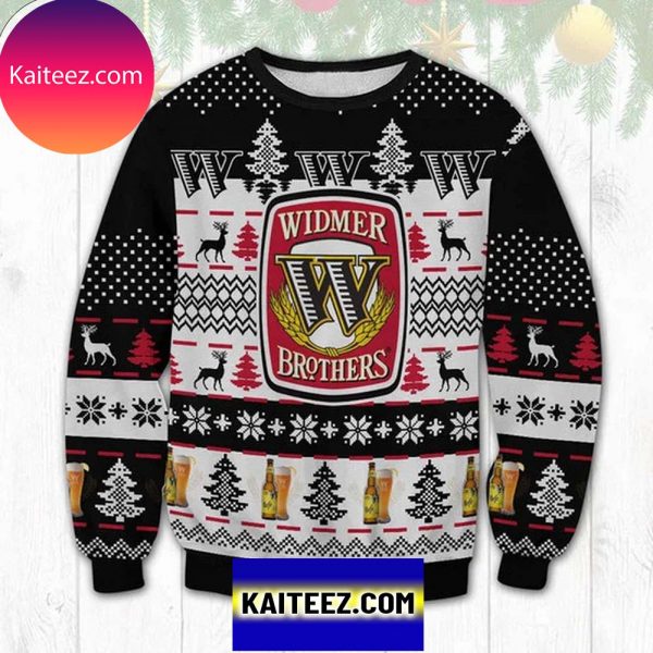 Widmer Brothers Beer 3D Christmas Ugly Sweater