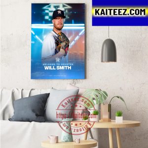 Will Smith Welcome To Houston Astros Art Decor Poster Canvas