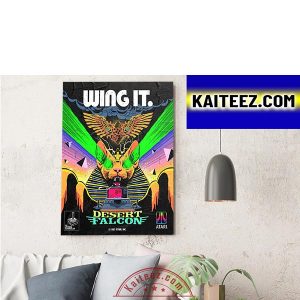 Wing It Desert Falcon In 50 Years Of Atari Cover Collection ArtDecor Poster Canvas