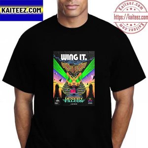 Wing It Desert Falcon In 50 Years Of Atari Cover Collection Vintage T-Shirt