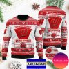 Wisconsin Badgers Custom Name &amp Number Personalized Christmas Ugly Sweater