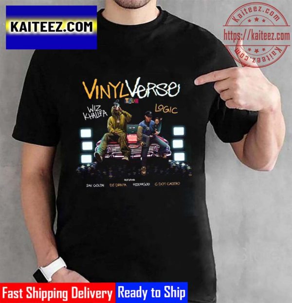 Wiz Khalifa Vinyl Verse Tour 2022 Vintage T-Shirt