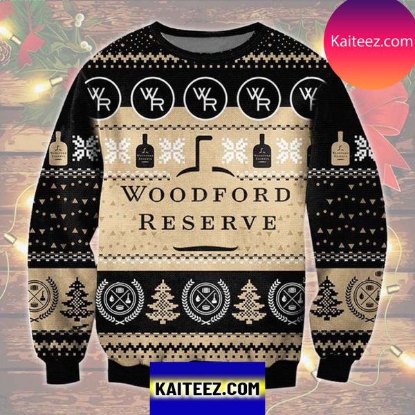 Woodford Reserve 3D Christmas Ugly Sweater