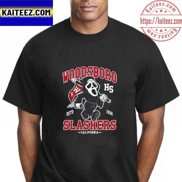 Woodsboro High School Slashers Vintage T-Shirt