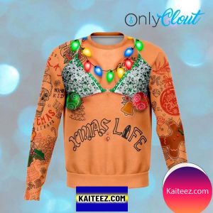 Xmas Thug Life Funny Christmas Ugly Sweater