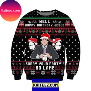 Your Party’s So Lame 3d All Over Printed Christmas Ugly Sweater