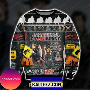 Zombieland 3d All Over Printed Christmas Ugly Sweater