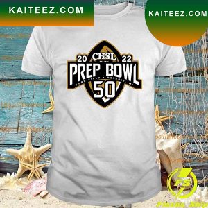 2022 CHSL Prep Bowl Ford Field Detroit MI 50th T-shirt