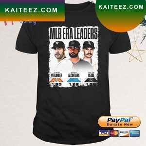 2022 MLB Era Leaders Dylan Cease Baseball Player T-Shirt