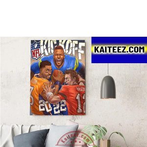 2022 NFL Kick Off Decorations Poster Canvas