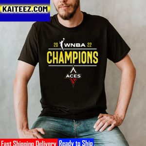 2022 WNBA Champions Las Vegas Aces Champs Vintage T-Shirt
