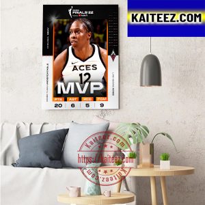 2022 WNBA Finals MVP Is Chelsea Gray Art Decor Poster Canvas