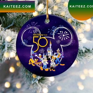 2022 Walt Magic World 50th Anniversary Ornaments