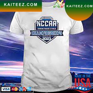 2023 NCCAA Indoor Track and Field Championships Cedarville Ohio T-shirt