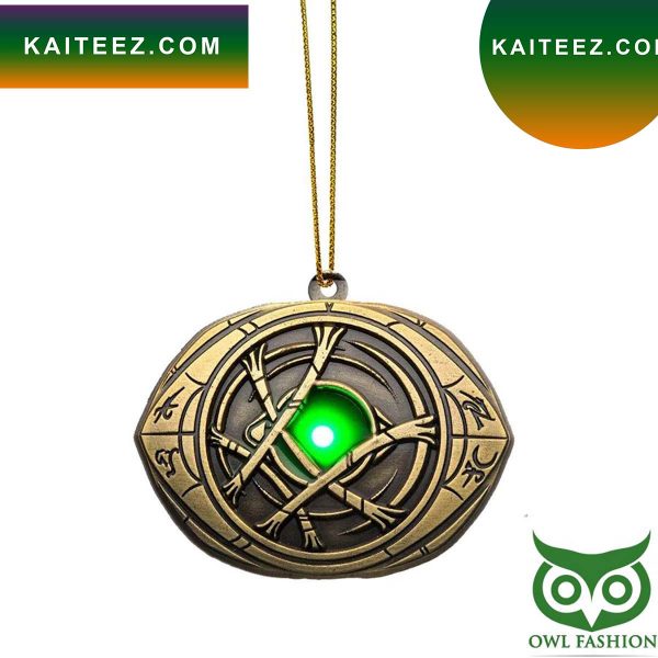 3D Dr Strange Eye Of Agamotto Christmas Ornament