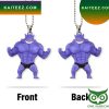3D Pokemon Gym Bros Muscle Squirtle Plastic Christmas Ornament