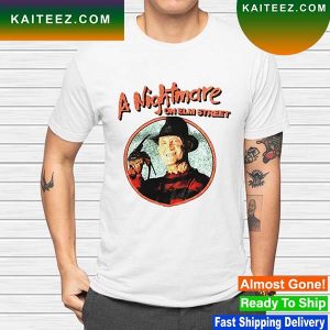 A Nightmare On Elm Street Freddy Krueger Horror Movie T-shirt