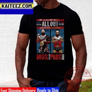 AEW All Out 2022 Matchup Main Event Jon Moxley vs CM Punk Vintage T-Shirt