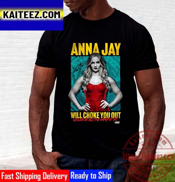 AEW Anna Jay Will Choke You Out Vintage T-Shirt