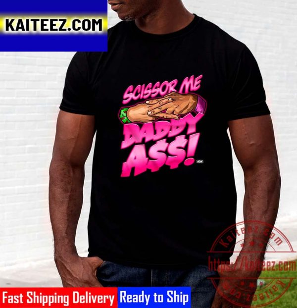 AEW The Acclaimed Scissor Me Daddy Ass Vintage T-Shirt