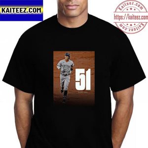 Aaron Judge 51 Home Runs New York Yankees MLB Vintage T-Shirt