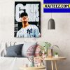 Aaron Judge Ties Roger Maris For The AL Single Season 61 HR Record Art Decor Poster Canvas