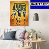 Aaron Rodgers Of Green Bay Packers 450 Career Passing TD Art Decor Poster Canvas