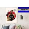 A’ja Wilson Winner 2022 WNBA MVP Decorations Poster Canvas