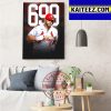 Albert Pujols 5 St Louis Cardinals 700 Career Home Runs Decorations Poster Canvas
