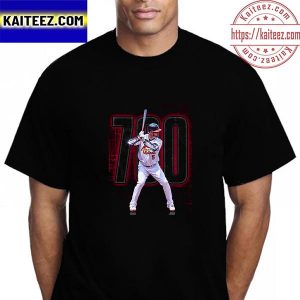 Albert Pujols The Machine Hits With 700th Career Homer Vintage T-Shirt