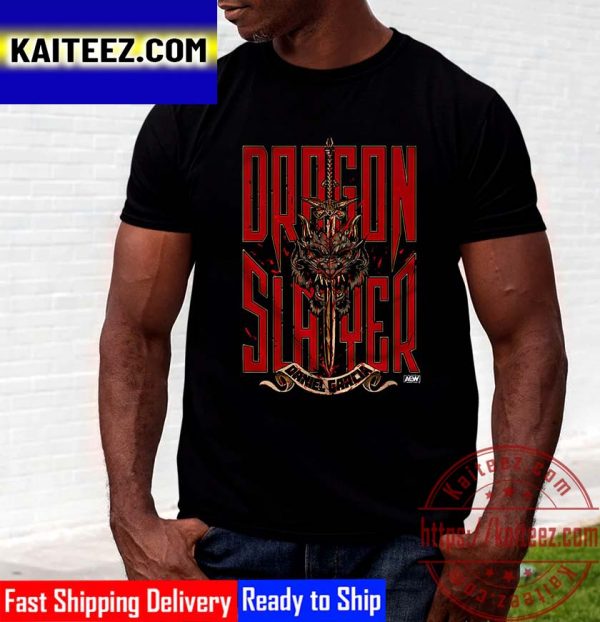 All Elite Wrestling Daniel Garcia Dragon Slayer Vintage T-Shirt