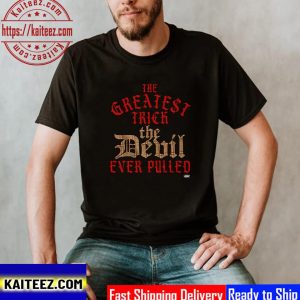 All Elite Wrestling MJF The Greatest Trick the Devil Ever Pulled Vintage T-Shirt