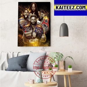 All Time Bloodline Squad Decorations Poster Canvas