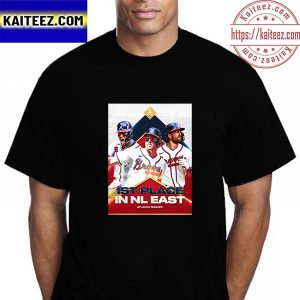 Atlanta Braves 1st Place In NL East Of MLB Vintage T-Shirt