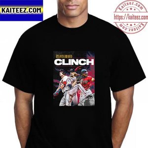 Atlanta Braves Clinch MLB Postseason 2022 Vintage T-Shirt