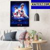 Atlanta Braves Clinched MLB Postseason 2022 Art Decor Poster Canvas