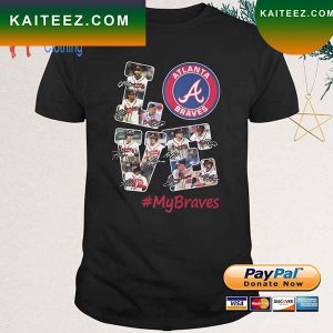 Atlanta Braves Love My Braves Signatures T-Shirt