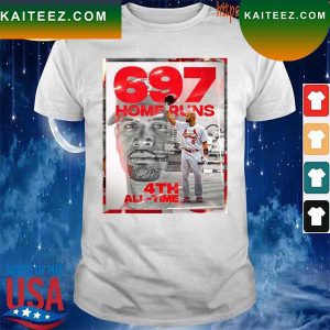 Austin Dean St Louis Cardinals 697 Home Runs 4th all-time T-shirt
