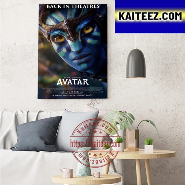 Avatar Of James Cameron Returns To Theaters Art Decor Poster Canvas